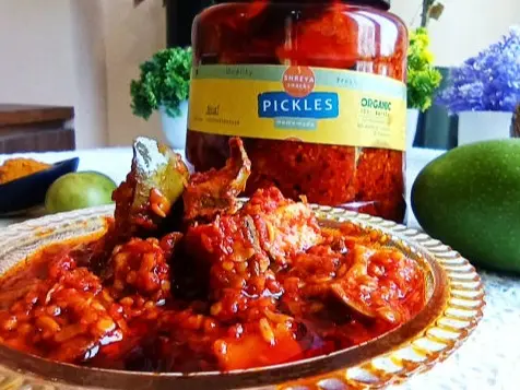 Soar Mango Pickle Shreya Snacks